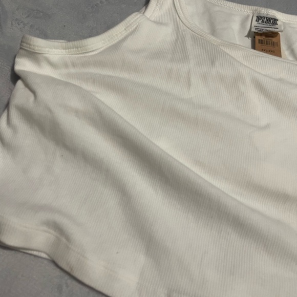 Victoria's Secret Pink Ribbed Crop Top - Picture 4 of 7